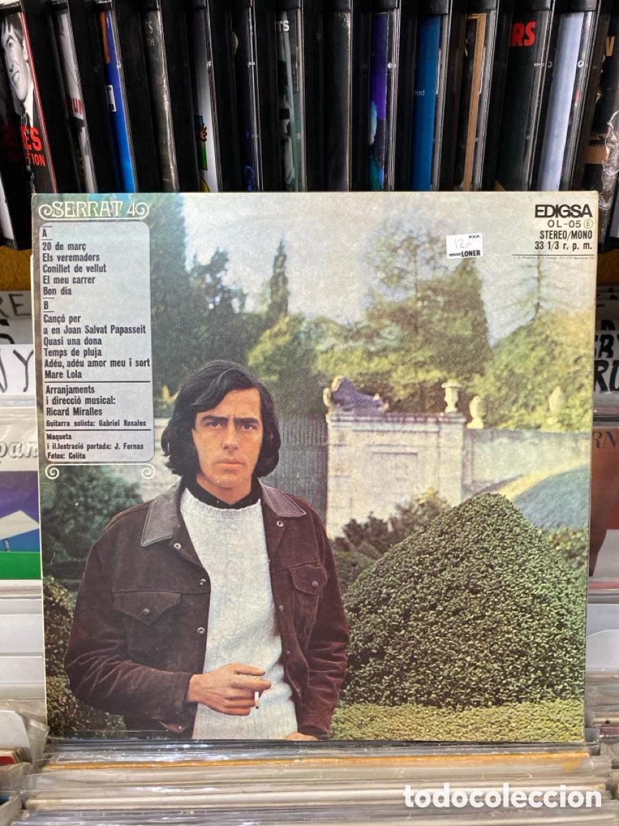 Discos de vinilo: Joan Manuel Serrat - Serrat 4 - Foto 2