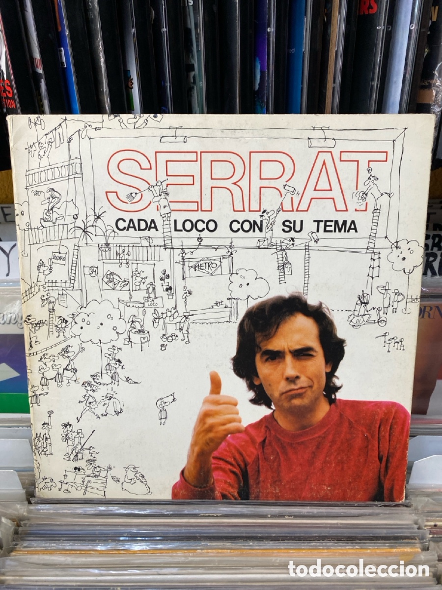 Discos de vinilo: Joan Manuel Serrat - Cada Loco con su Tema - Foto 1