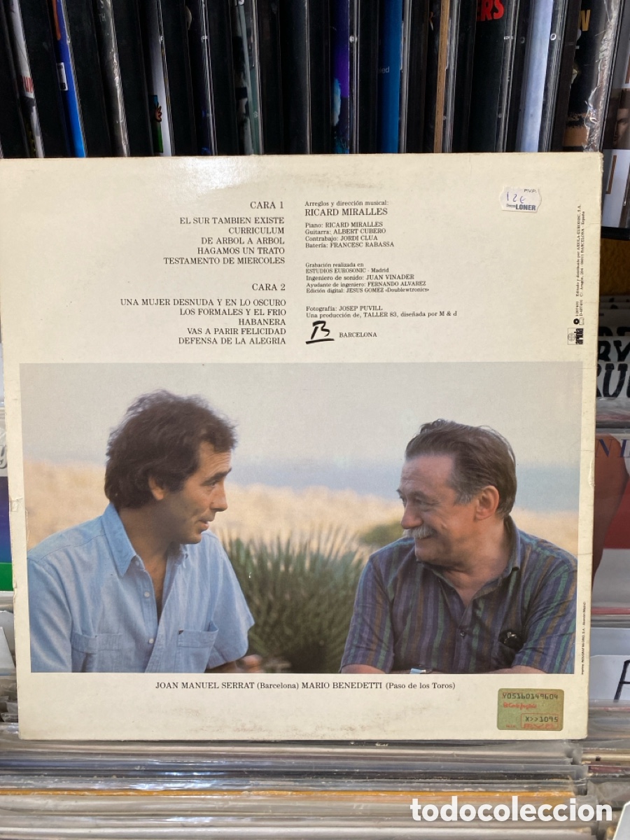 Discos de vinilo: Joan Manuel Serrat - El sur tambi&eacute;n existe - Foto 2