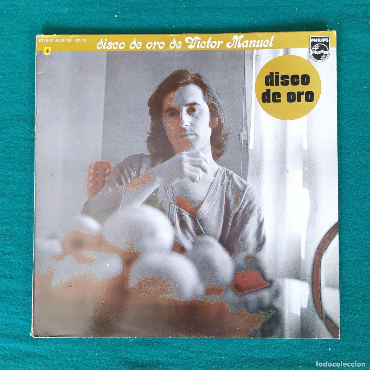 Discos de vinilo: V&iacute;ctor Manuel &ndash; Disco De Oro De Victor Manuel - Foto 1