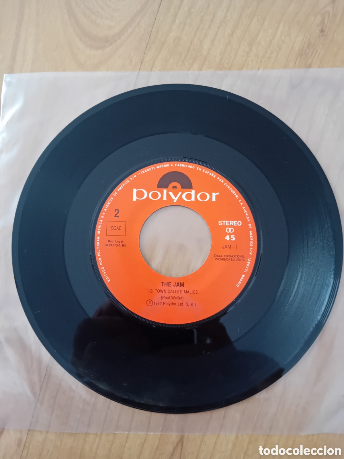Discos de vinilo: THE JAM. TOWN CALLED MALICE - Foto 2