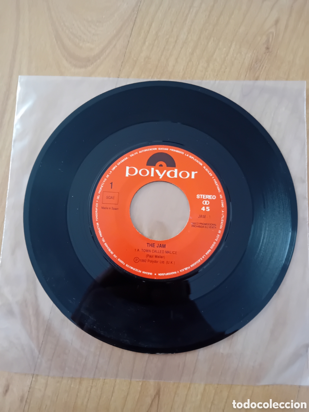 Discos de vinilo: THE JAM. TOWN CALLED MALICE - Foto 1