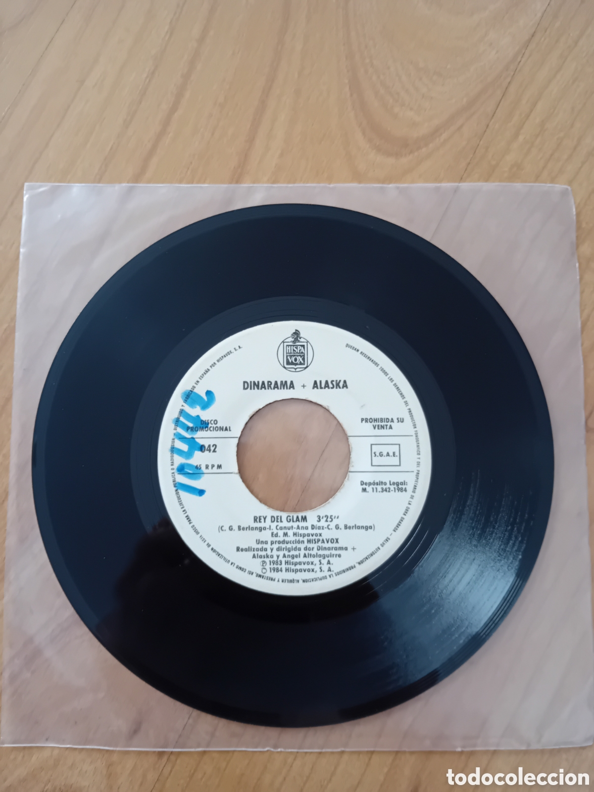 Discos de vinilo: ALASKA Y DINARAMA. REY DEL GLAM - Foto 1