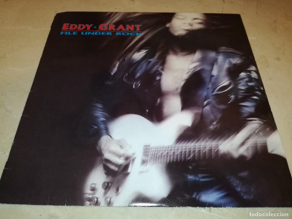 Discos de vinilo: EDDY GRANT-FILE UNDER ROCK-ORIGINAL ESPA&Ntilde;OL 1988 - Foto 1