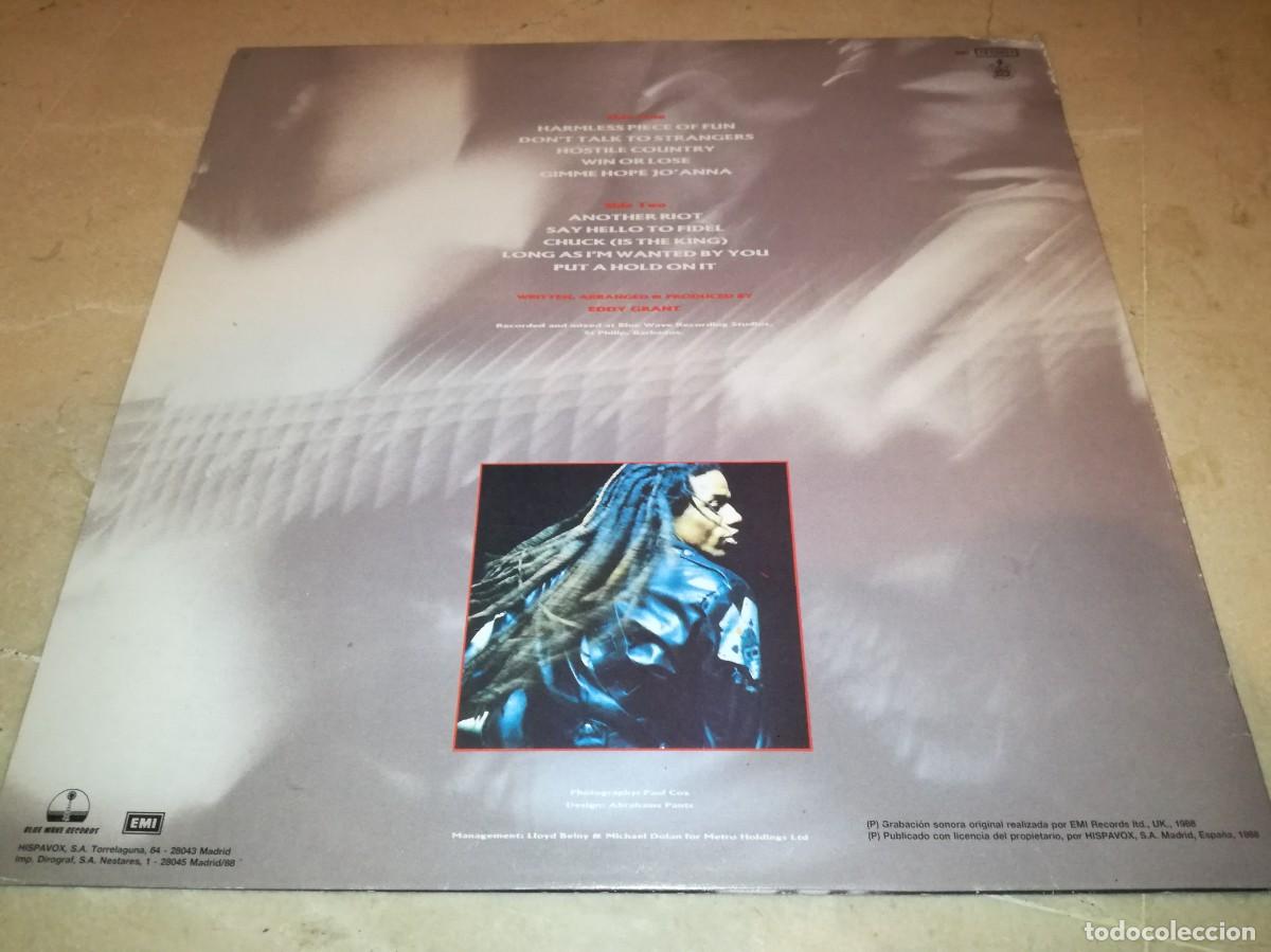 Discos de vinilo: EDDY GRANT-FILE UNDER ROCK-ORIGINAL ESPA&Ntilde;OL 1988 - Foto 2