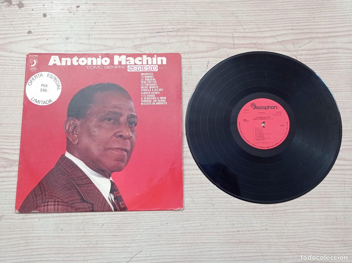Discos de vinilo: Antonio Machin - Como Siempre Vol.3 LP - Foto 1