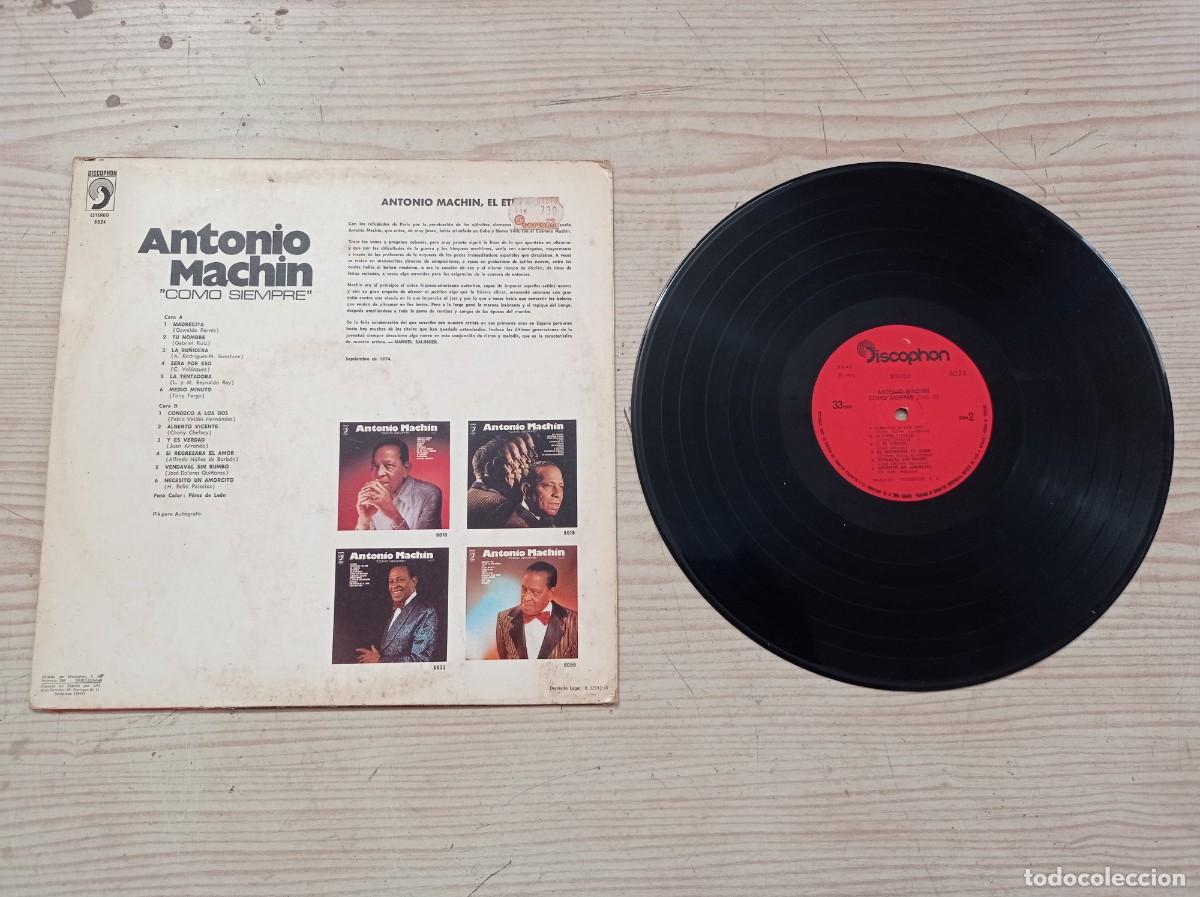 Discos de vinilo: Antonio Machin - Como Siempre Vol.3 LP - Foto 2