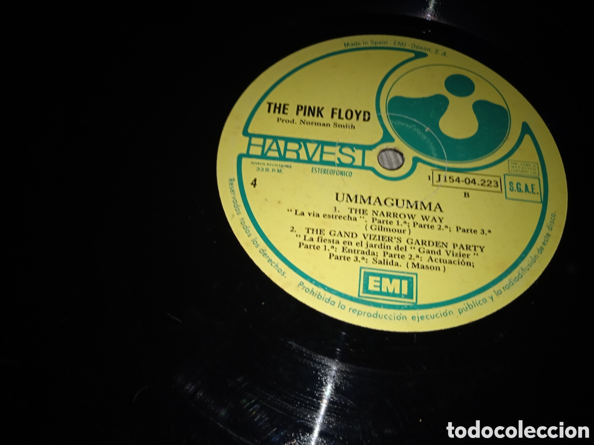 Discos de vinilo: PINK FLOYD - UMMAGUMMA - EMI - SPAIN - L - - Foto 5