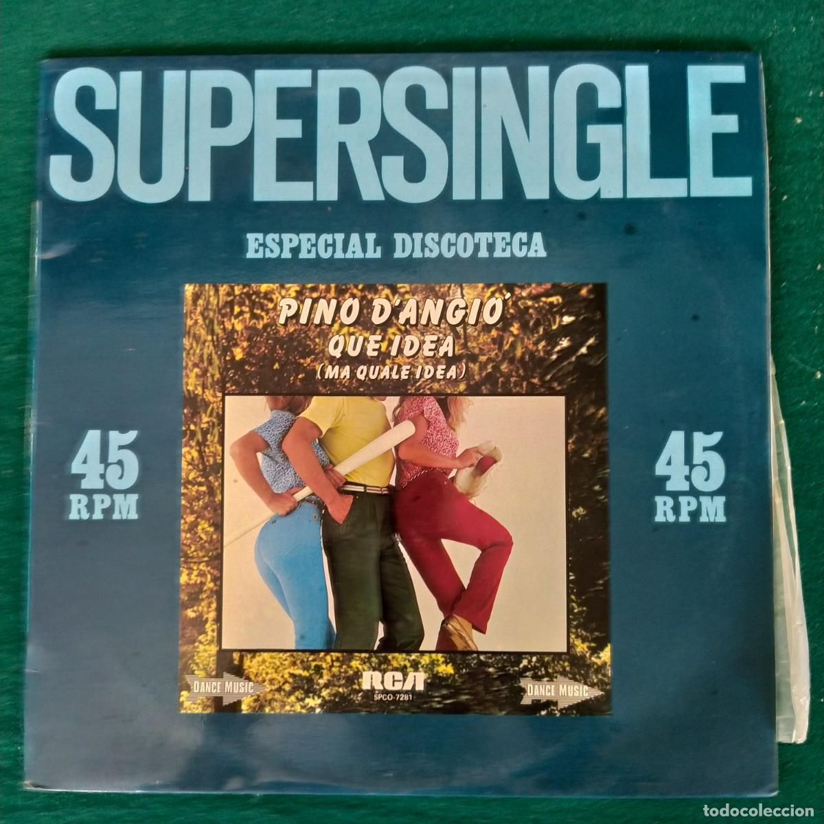 Discos de vinilo: Pino DAngi&ograve; &ndash; Que Idea (Ma Quale Idea) - Foto 1