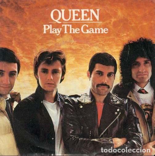 Discos de vinilo: QUEEN PLAY THE GAME single - Foto 1