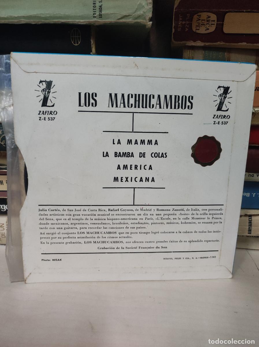 Discos de vinilo: Los Machucambos &ndash; La Mamma - Foto 2