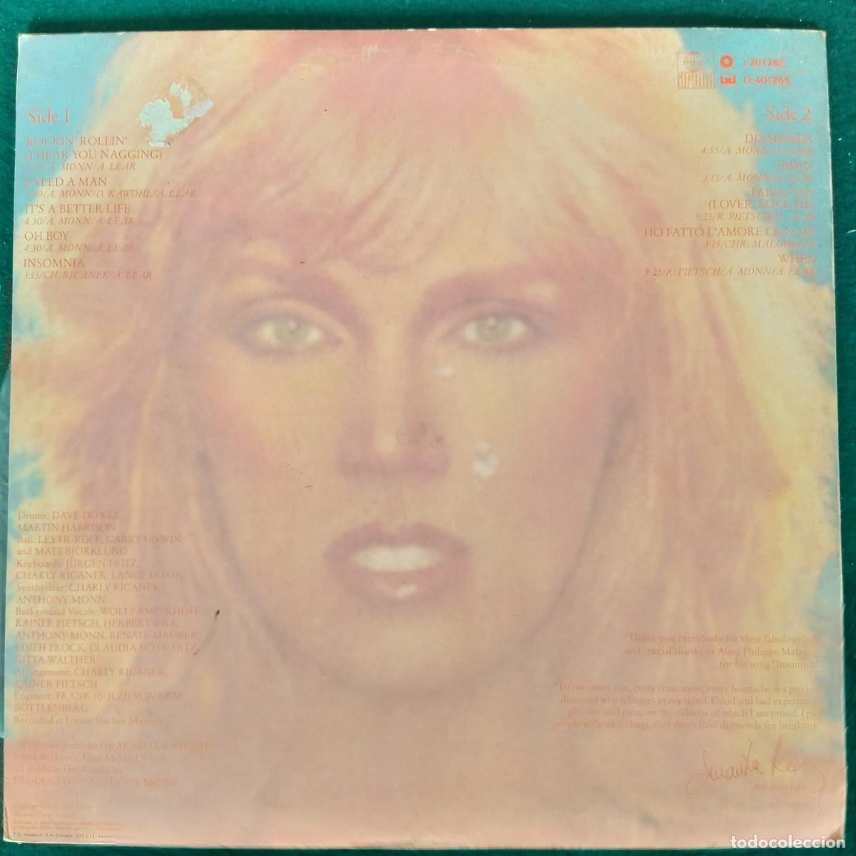 Discos de vinilo: Amanda Lear &ndash; Diamonds For Breakfast - Foto 2