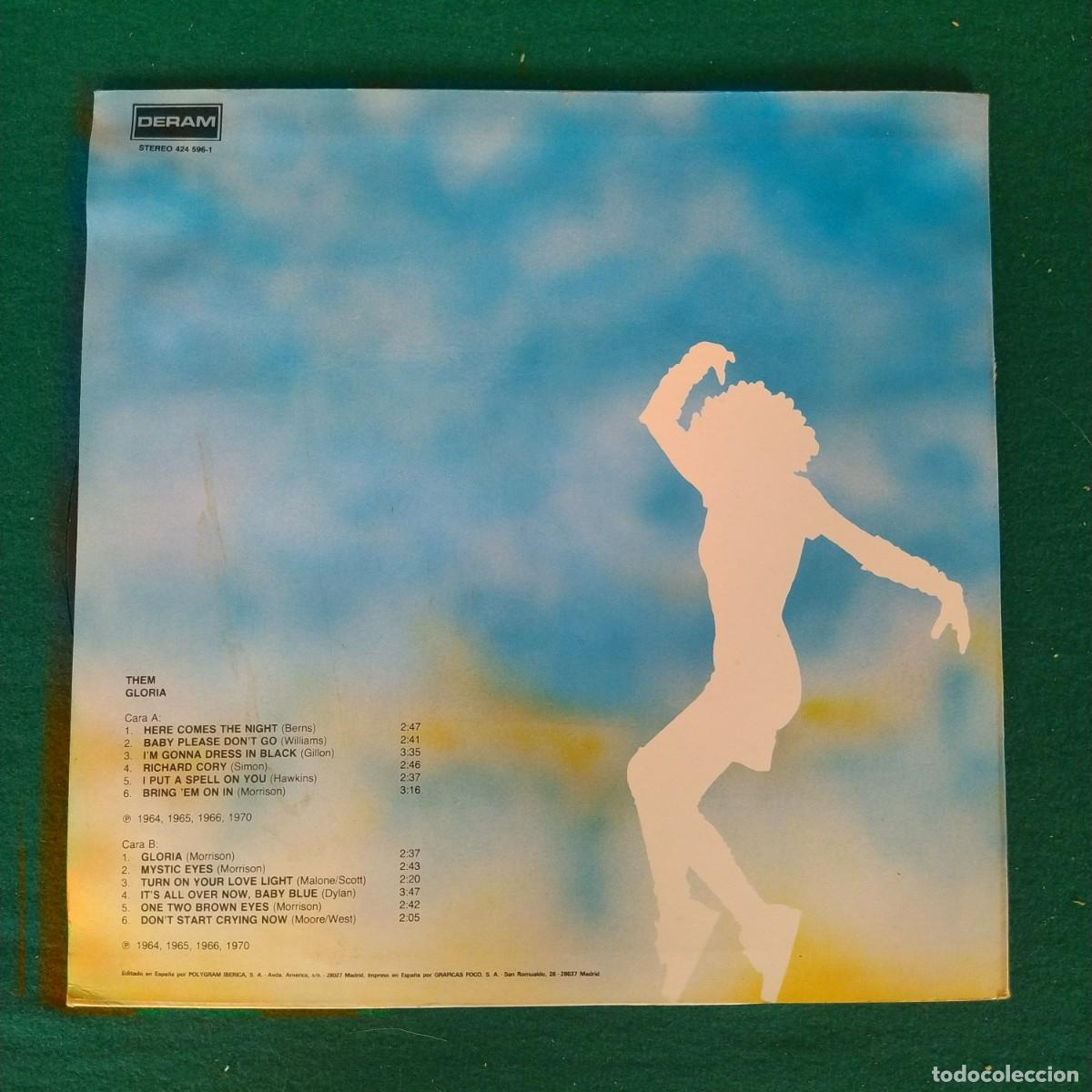 Discos de vinilo: Them Featuring Van Morrison &ndash; Gloria - Foto 2