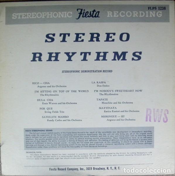 Discos de vinilo: Various - Stereo Rhythms (LP Vinilo) - Foto 2