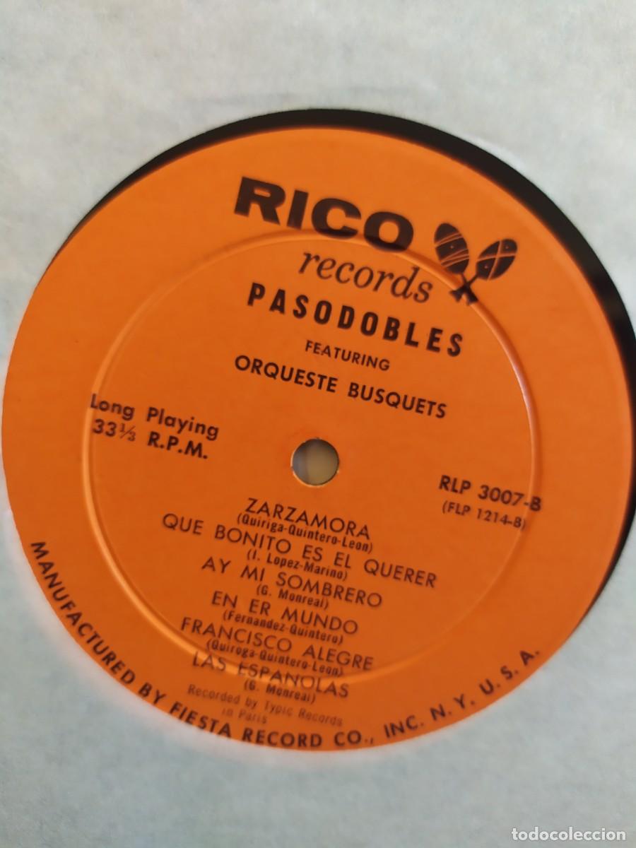 Discos de vinilo: Orqueste Busquets - Pasa Dobles (LP Vinilo) - Foto 2