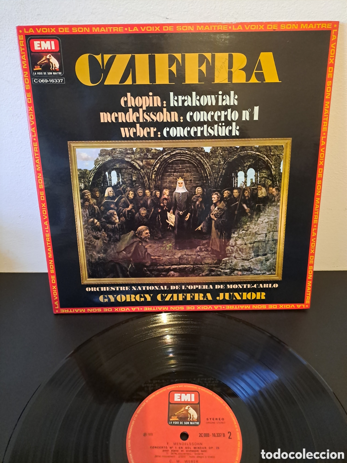 Discos de vinil: Cziffra*,&nbsp;Orchestre National De L'Op&eacute;ra De Monte-Carlo,&nbsp;Gyorgy Cziffra Junior* -&nbsp;Chopin*, B.3
