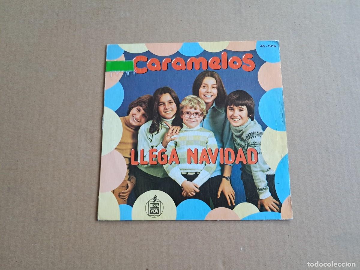 Discos de vinilo: CARAMELOS - LLEGA NAVIDAD SINGLE 1979 - Foto 1
