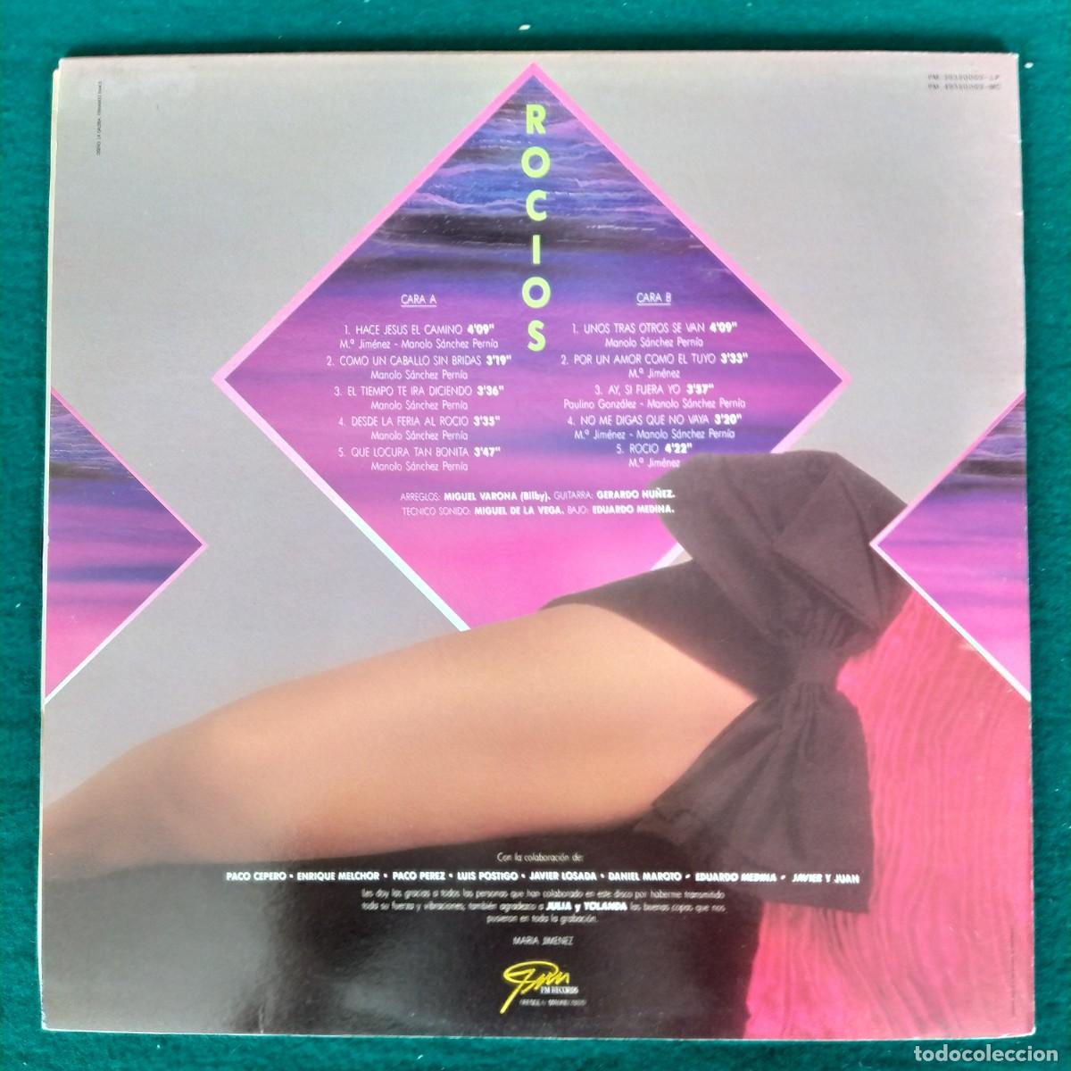 Discos de vinilo: Mar&iacute;a Jim&eacute;nez &ndash; Rocios - Foto 2