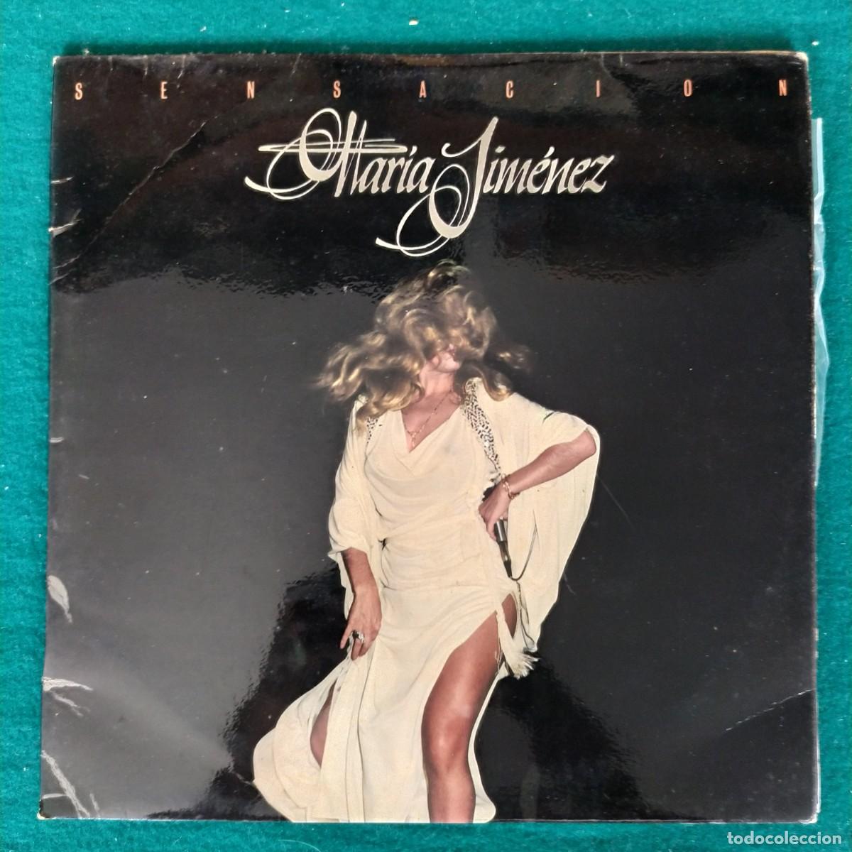 Discos de vinilo: Mar&iacute;a Jim&eacute;nez &ndash; Sensacion - Foto 1