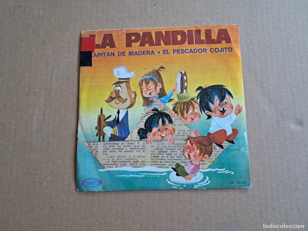 Discos de vinilo: LA PANDILLA - CAPITAN DE MADERA SINGLE 1970 - Foto 1