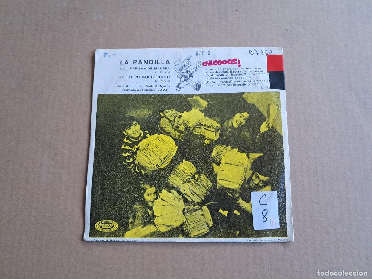 Discos de vinilo: LA PANDILLA - CAPITAN DE MADERA SINGLE 1970 - Foto 3