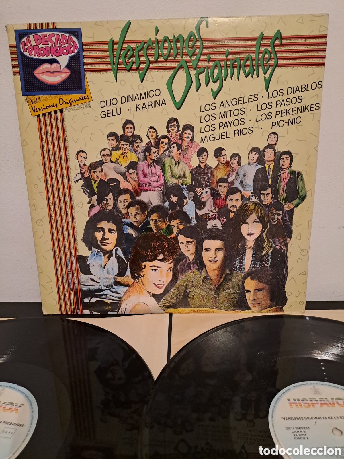 Discos de vinilo: Versiones Originales De La Decada Prodigiosa, Hispavox. C.1 - Foto 1
