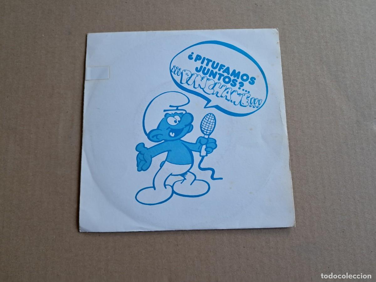 Discos de vinilo: PITUFOS - VENID A JUGAR SINGLE PROMOCIONAL 1981 - Foto 1