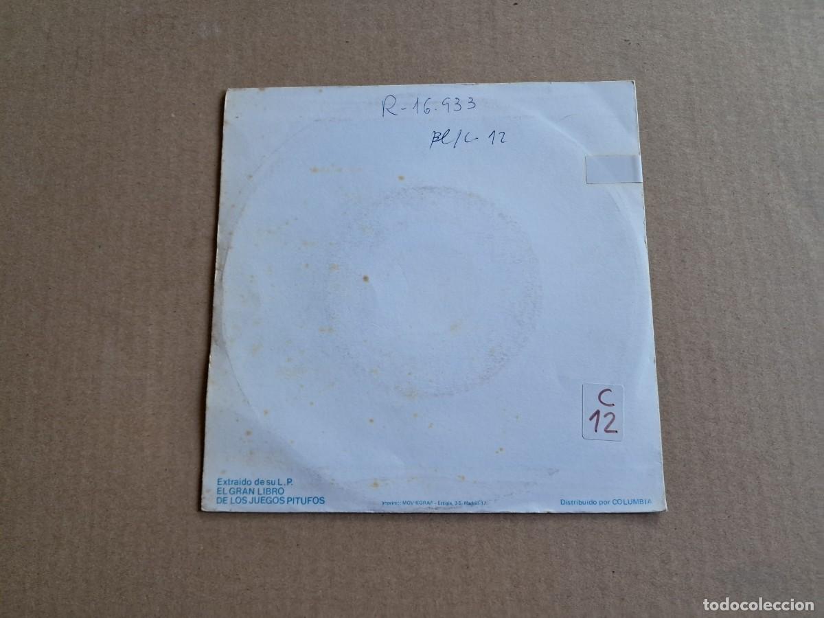 Discos de vinilo: PITUFOS - VENID A JUGAR SINGLE PROMOCIONAL 1981 - Foto 3