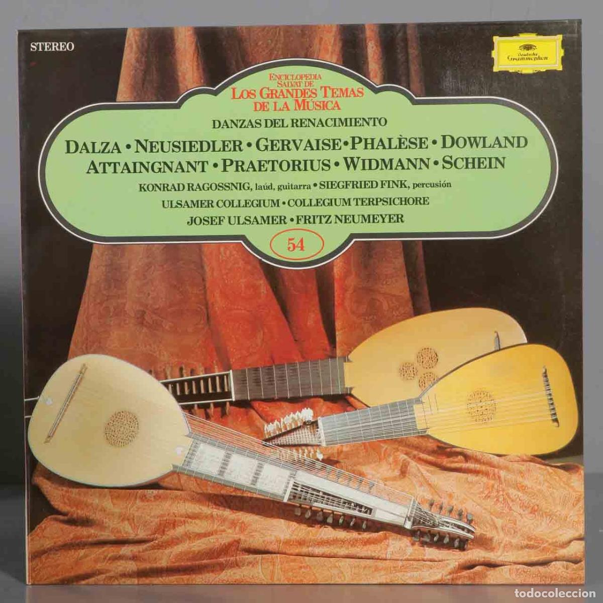 Discos de vinilo: LP. Danzas Del Renacimiento SALVAT 54