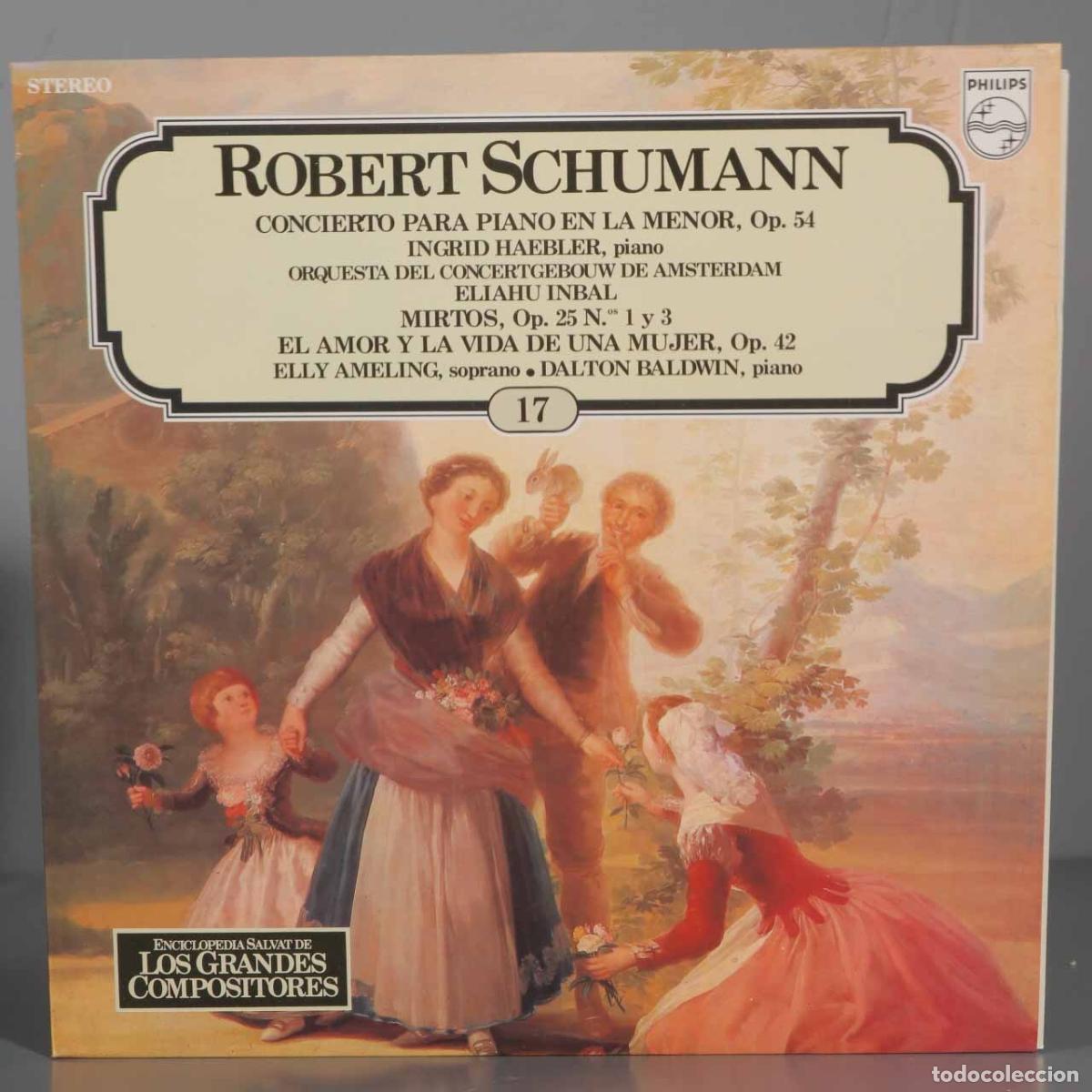 Discos de vinilo: LP. SCHUMANN. SALVAT 17. CON LIBRETO - Foto 1