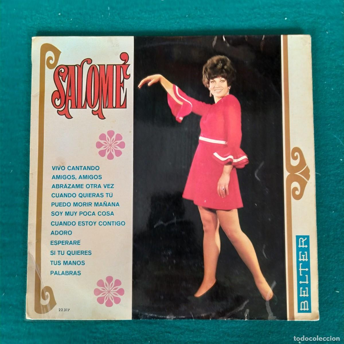 Discos de vinilo: Salom&eacute; &ndash; Vivo Cantando - Foto 1