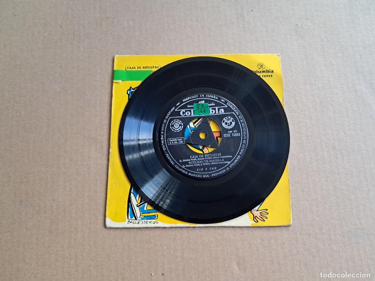 Discos de vinilo: TIP Y TOP - CAJA DE RECLUTAS EP 4 TEMAS - Foto 2