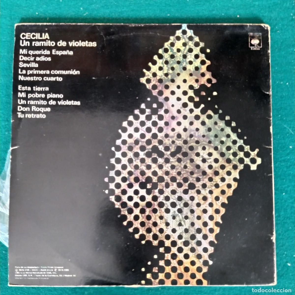 Discos de vinilo: Cecilia &ndash; Un Ramito De Violetas - Foto 2