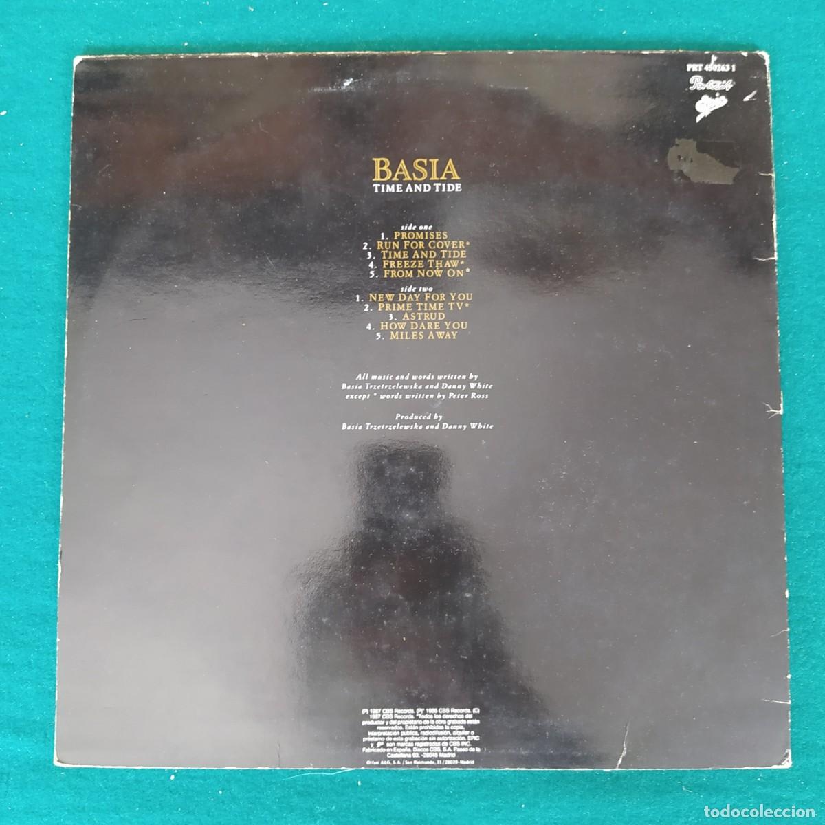 Discos de vinilo: Basia &ndash; Time And Tide - Foto 2