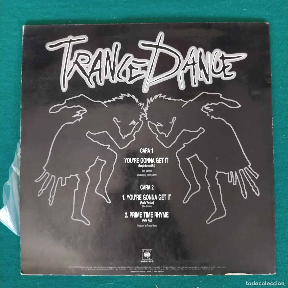 Discos de vinilo: Trance Dance &ndash; Youre Gonna Get It - Foto 2