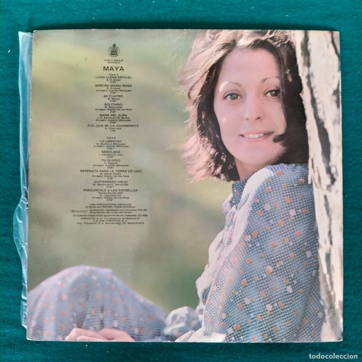 Discos de vinilo: Maya &ndash; Maya 1976 pop. - Foto 2