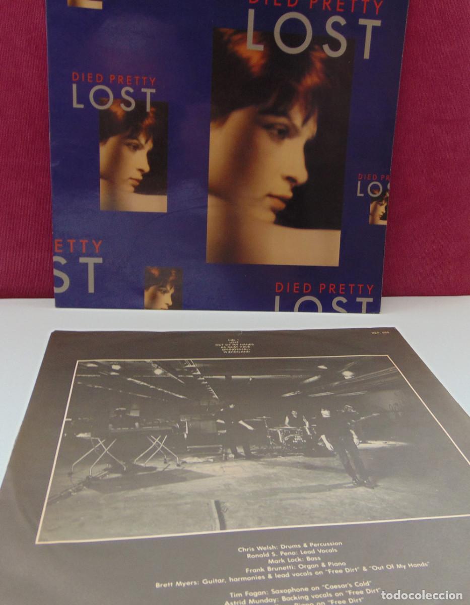 Discos de vinilo: Died Pretty &ndash; Lost - LP ROMILAR-D 1988 - Foto 2