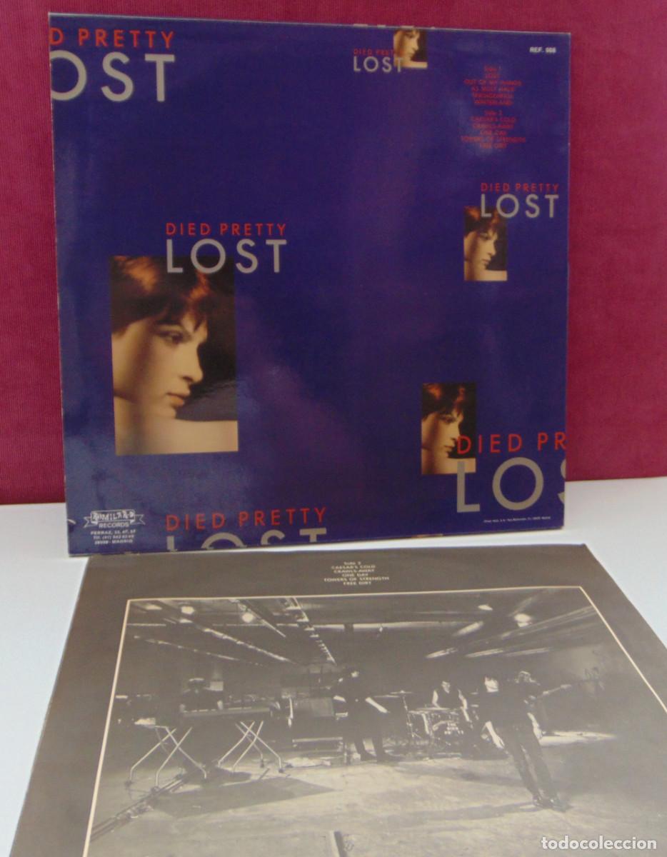 Discos de vinilo: Died Pretty &ndash; Lost - LP ROMILAR-D 1988 - Foto 3
