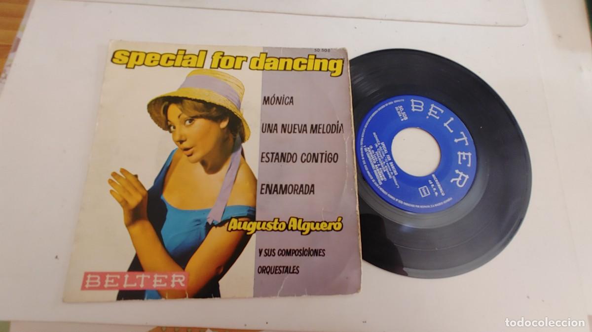 Discos de vinilo: AUGUSTO ALGUERO-EP SPECIAL FOR DANCING - Foto 1