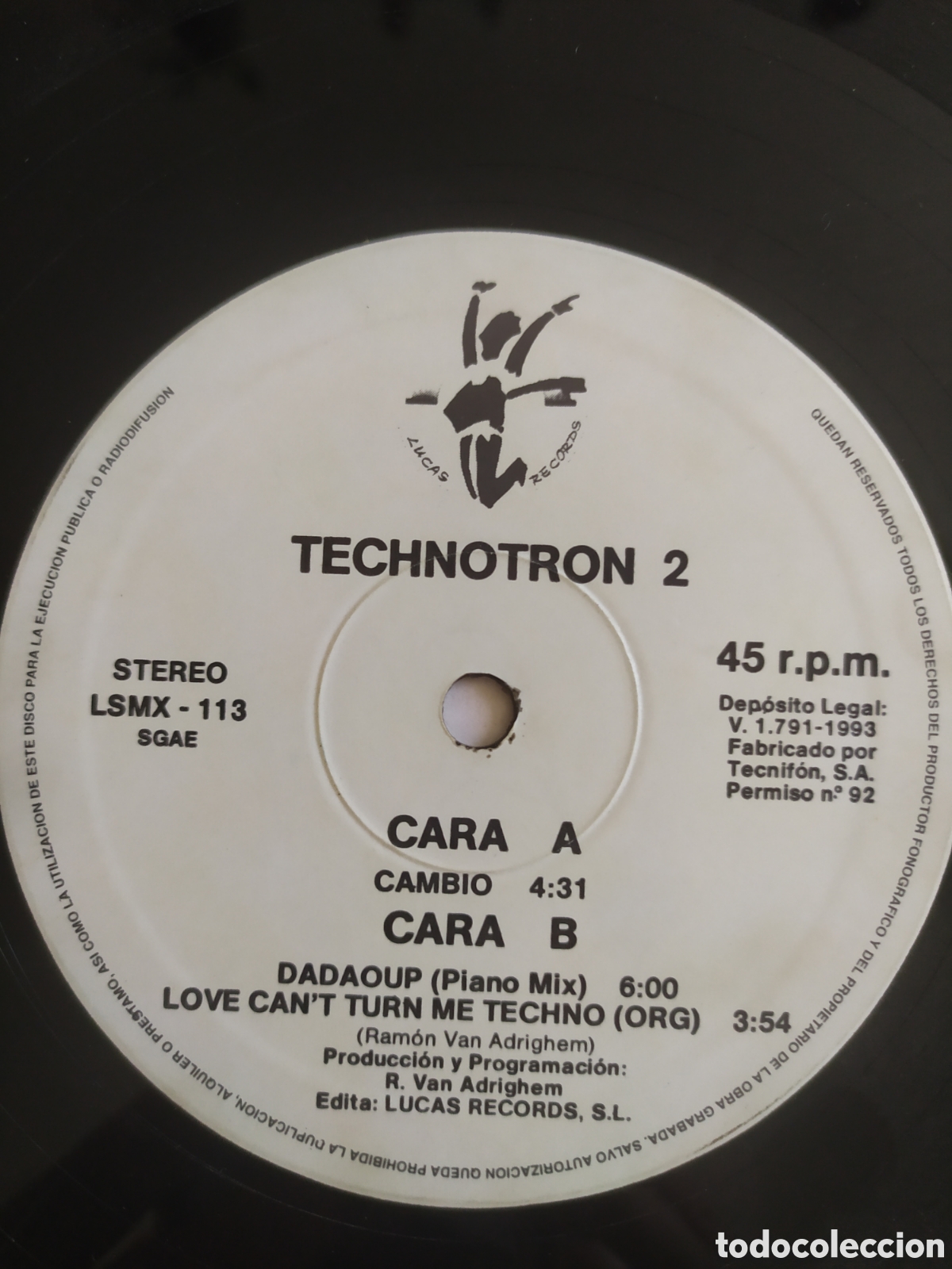 Discos de vinilo: Maxi single Technotron. Dancebusiness Version 2.0 - Foto 2