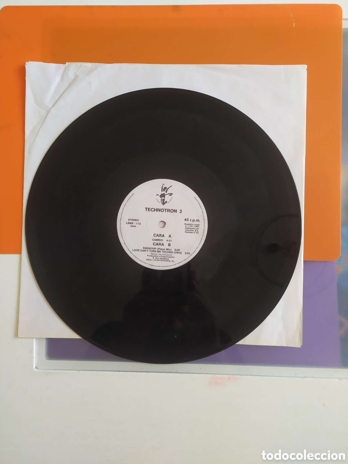 Discos de vinilo: Maxi single Technotron. Dancebusiness Version 2.0 - Foto 1