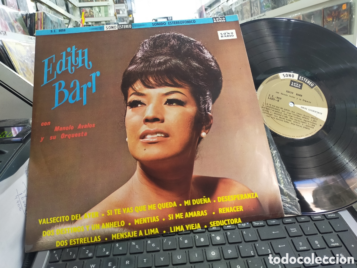 Discos de vinilo: Edith barr LP peru 1965 - Foto 1