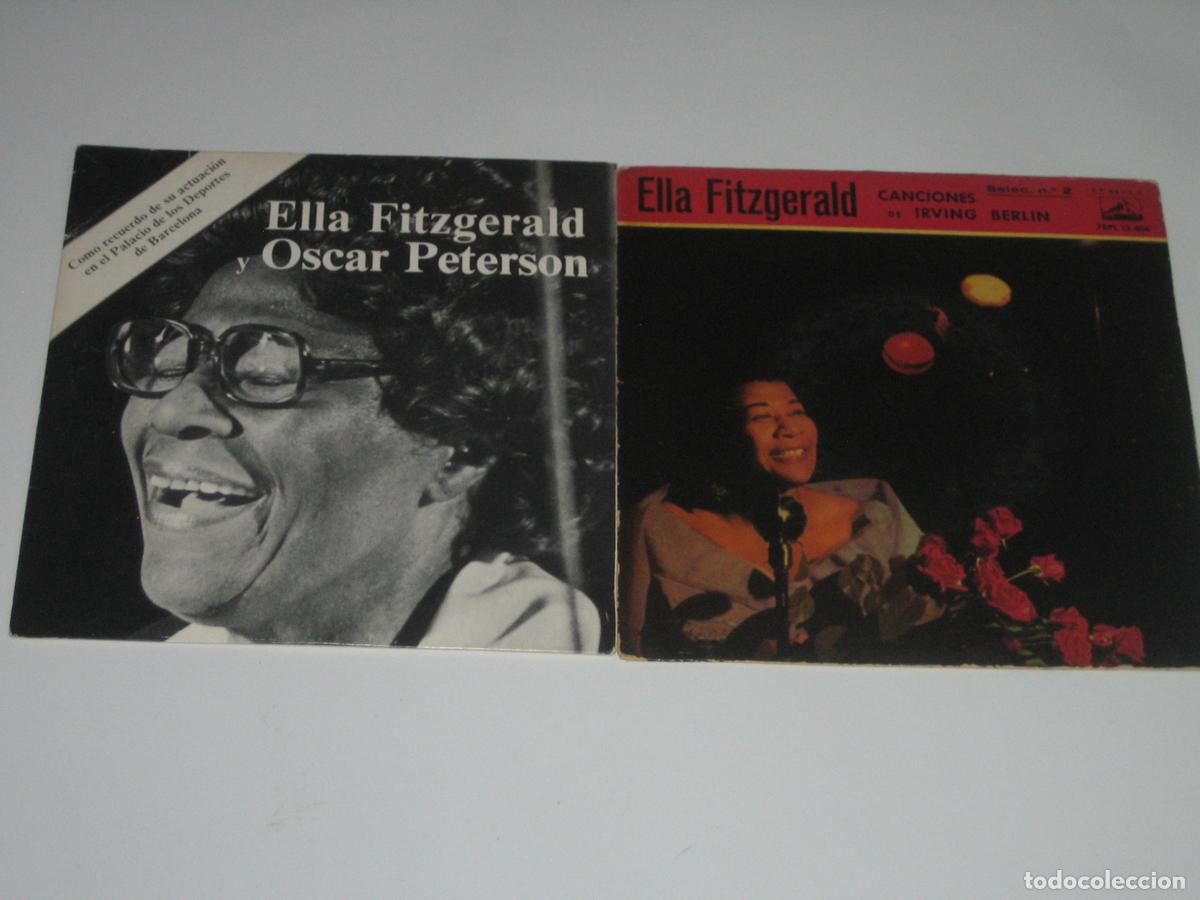 Discos de vinilo: DISCOFERTA - EPS/SINGLE - ELLA FITZGERALD - LOTE DE DOS - Foto 1