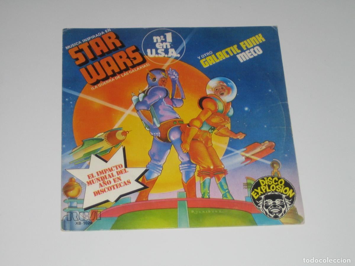 Discos de vinilo: DISCOFERTA - EPS/SINGLE - STAR WARS MECO - Foto 1