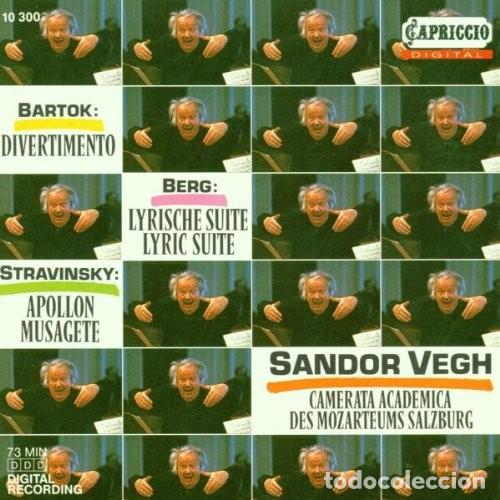 Discos de vinilo: BARTOK / BERG / STRAVINSKY - SANDOR VEGH - CD - Foto 1