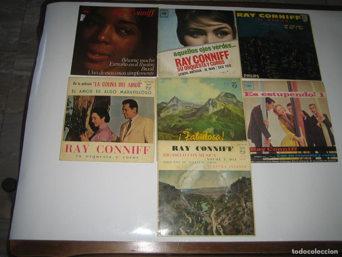 Discos de vinilo: DISCOFERTA - EPS/SINGLE - RAY CONNIFF - LOTE DE 14 - Foto 2