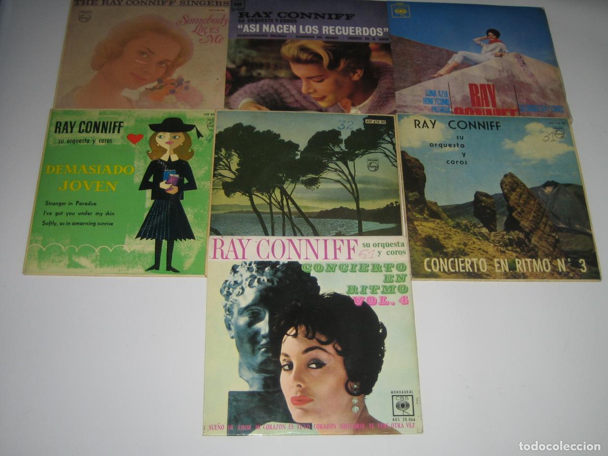 Discos de vinilo: DISCOFERTA - EPS/SINGLE - RAY CONNIFF - LOTE DE 14 - Foto 1