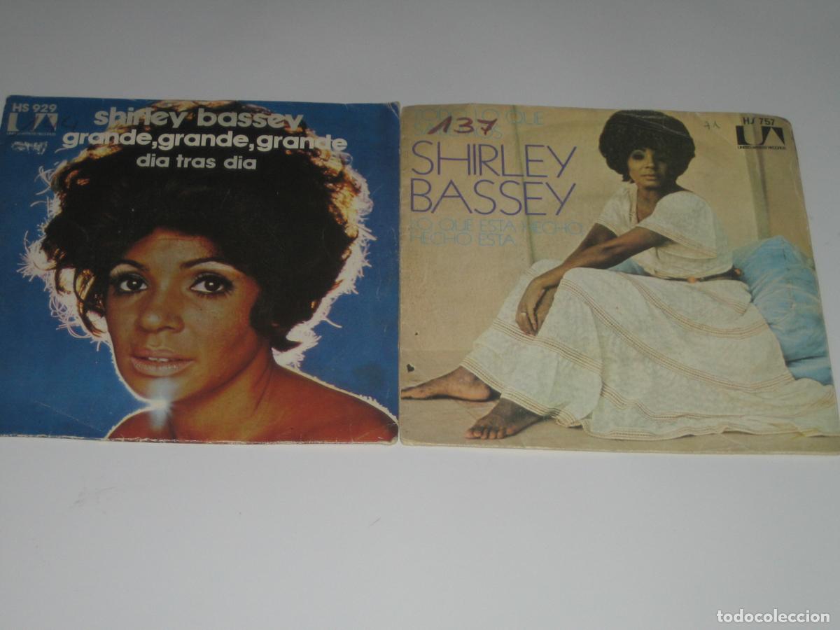 Discos de vinilo: DISCOFERTA - EPS/SINGLE - SHIRLEY BASSEY - LOTE DE DOS - Foto 1