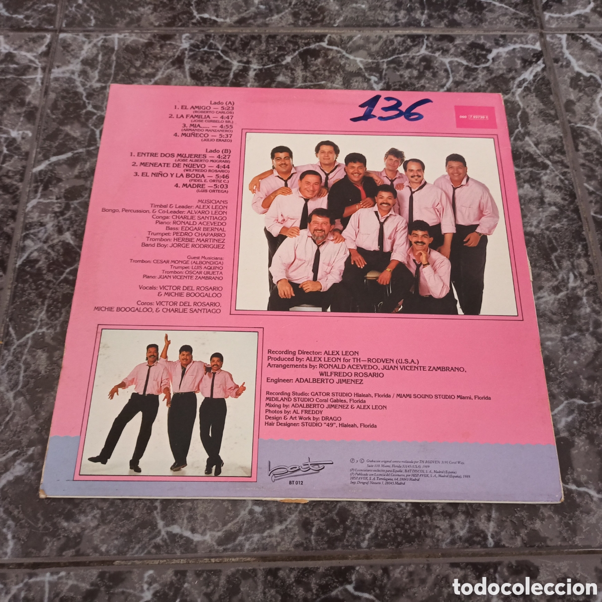 Discos de vinilo: Alex Le&oacute;n - Siempre Parriba - Foto 2