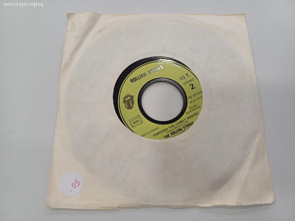 Discos de vinilo: ROLLING STONES/ITS ONLY ROCK N ROLL/SINGLE. - Foto 4